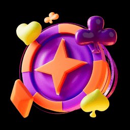 3D casino chip