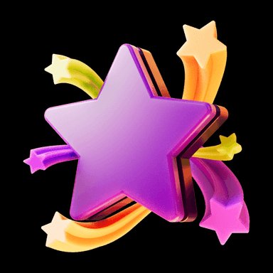 3D star burst